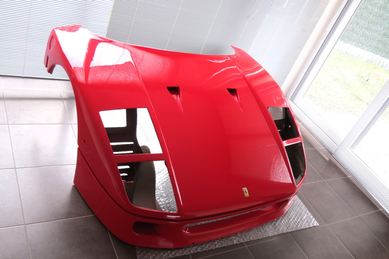 Illustration for article titled Ferrari F40 Hood For Sale, I Hope Your Pontiac Fiero Body Kit Is Ready